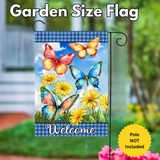 ‘Butterfly Garden’ Decorative Flag