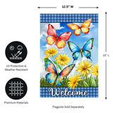 ‘Butterfly Garden’ Decorative Flag