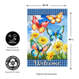 ‘Butterfly Garden’ Decorative Flag