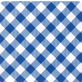 SWIG “GameDay Gingham Royal + Red” Lunchi Lunch Bag