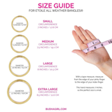 BuDha Girl,Etoile All Weather Bangle Set/6