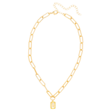 Sorrelli Nia Pendant Necklace in Light Topaz Delite