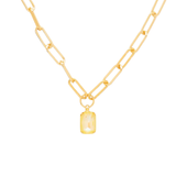 Sorrelli Nia Pendant Necklace in Light Topaz Delite