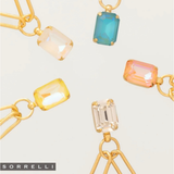 Sorrelli Nia Pendant Necklace in Light Topaz Delite