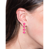 SORRELLI Matilda Dangle Earrings in Electric Pink