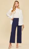 Dear Scarlett “Only Pair” Wide Leg Pant, Assorted Colors