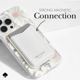 CASE-MATE, Kate Spade Wallet MagSafe White Glitter