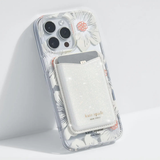 CASE-MATE, Kate Spade Wallet MagSafe White Glitter