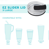 Swig EZ Slider Lid Small BLACK 2.75”