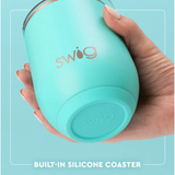 SWIG Shimmer 12oz Stemless Wine, Assorted Colors