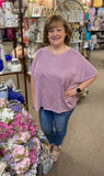 Zenana Corded Oversized Top, Assorted Colors