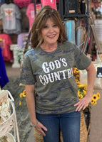 “God’s Country” T-Shirt In Camo