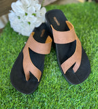 Aerothotic “Odel” Sandal In Brown