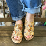 Corkys Boutique “Carley” In Camel Washed Flower