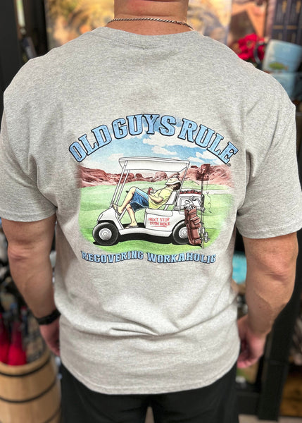 Golf Cart T-Shirt In Lt Grey