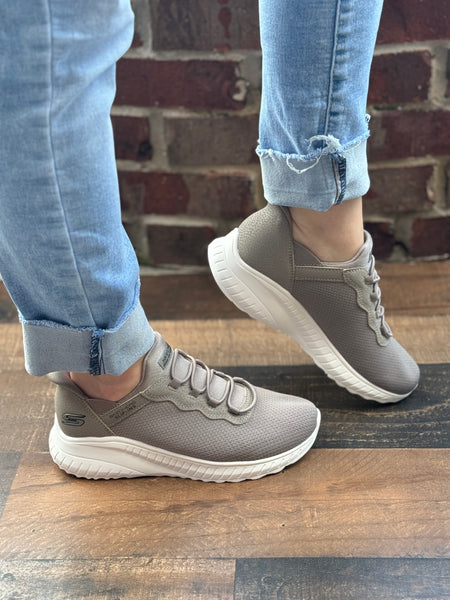 Skechers Bobs Squad Chaos  - Daily Inspiration In Taupe