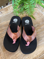 Yellowbox "Freehold" Flip Flop in Copper