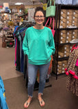 Zenana Pocket Sweatshirt, Assorted Colors