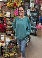 Zenana Pocket Sweatshirt, Assorted Colors