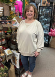 Zenana Pocket Sweatshirt, Assorted Colors