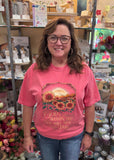 “God Is Within Her” T-Shirt In Watermelon