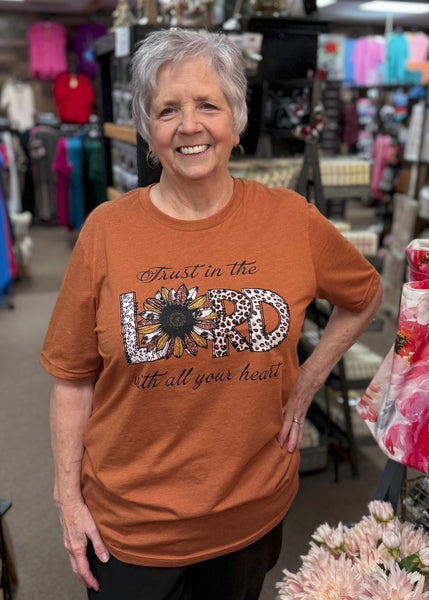 “Trust In The Lord With All Your Heart” T-Shirt, Assorted Colors