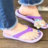 Gold Pigeon “Breeze” Flip Flop, Assorted Colors