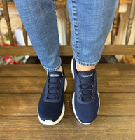 Skechers Bobs Squad Chaos  - Daily Inspiration In Navy