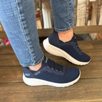 Skechers Bobs Squad Chaos  - Daily Inspiration In Navy