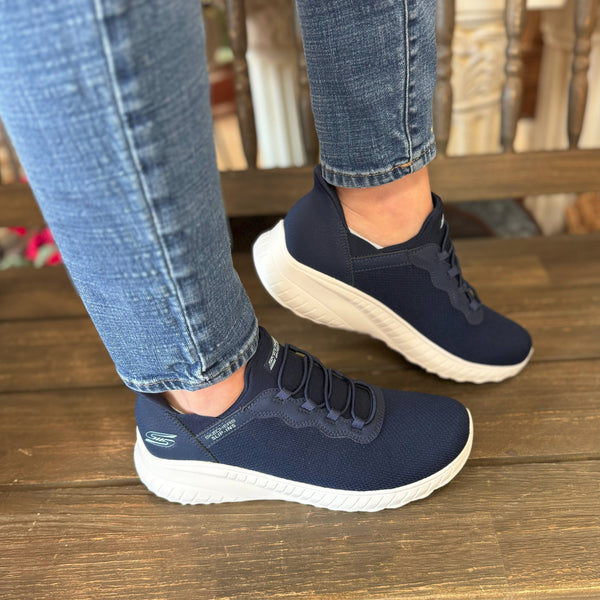 Skechers Bobs Squad Chaos  - Daily Inspiration In Navy