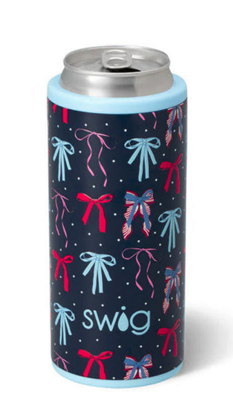 Swig “Miss Independence” 12oz Skinny Can Cooler