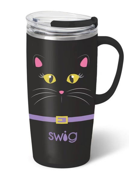 Swig "Boo Crew Cat" 22oz Travel Mug