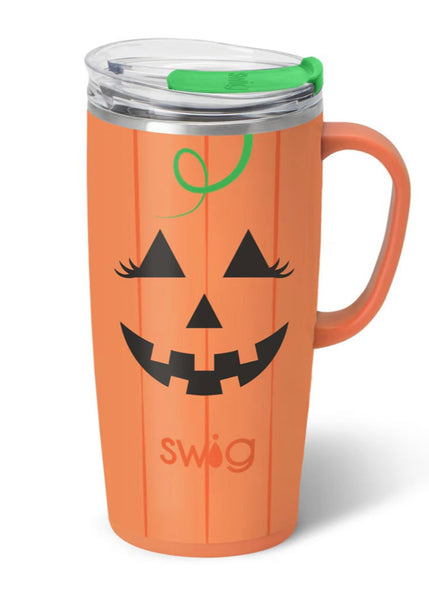 Swig "Boo Crew Pumpkin" 22oz Travel Mug