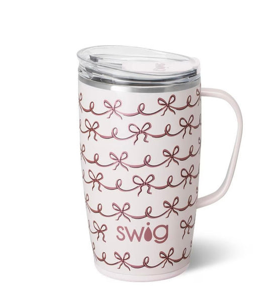 Swig "Pretty In Pink" 18oz Travel Mug