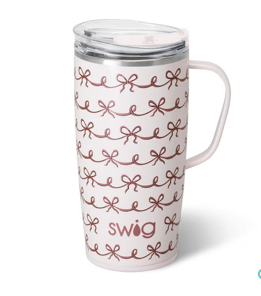 Swig "Pretty In Pink" 22oz Travel Mug