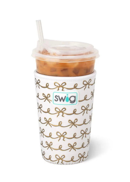 Swig “Pretty In Pearl” Medium Iced Cup Coolie