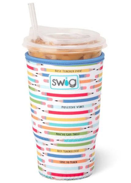 Swig “Teacher Life” Large Iced Cup Coolie