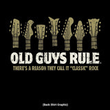 Old Guys Rule “Classic Rock” T-Shirt In Black