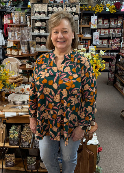 Dear Scarlett "Lizzy" Top In Fern