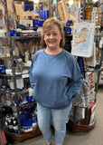 Zenana Pocket Sweatshirt, Assorted Colors