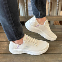 Skechers Slip-ins: Go Walk Flex Grand Entry In Off White