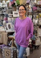 Zenana Pocket Sweatshirt, Assorted Colors Continued