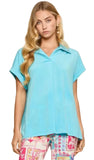 Dear Scarlett Solid Dolman Sleeve Relaxed Top, Assorted Colors