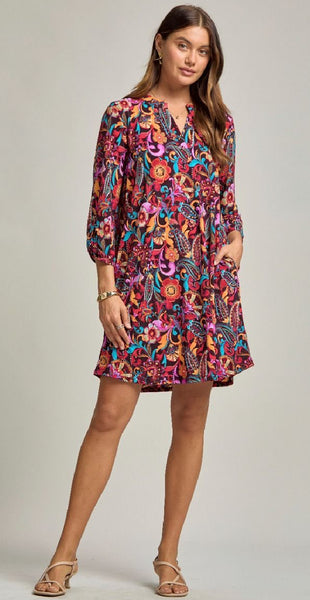 Dear Scarlett “Chelsea” Dress in Chocolate