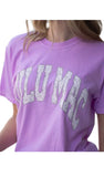 LULU MAC T-Shirt ‘Grey Camo / Neon Violet’