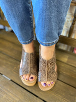 Corkys Boutique “Carley” In Brown Leopard