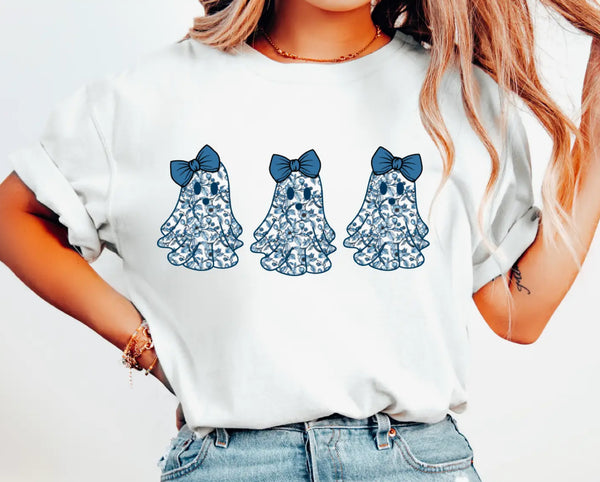 Toile Ghosts T-Shirt In White