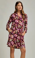 Dear Scarlett “Evelyn” Dress in Dark Brown