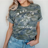Made To Worship T-Shirt In Camo