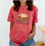 “God Is Within Her” T-Shirt In Watermelon